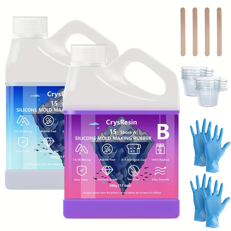 Soap Making Ins - 500ml 2 Botol Silikon Cair untuk