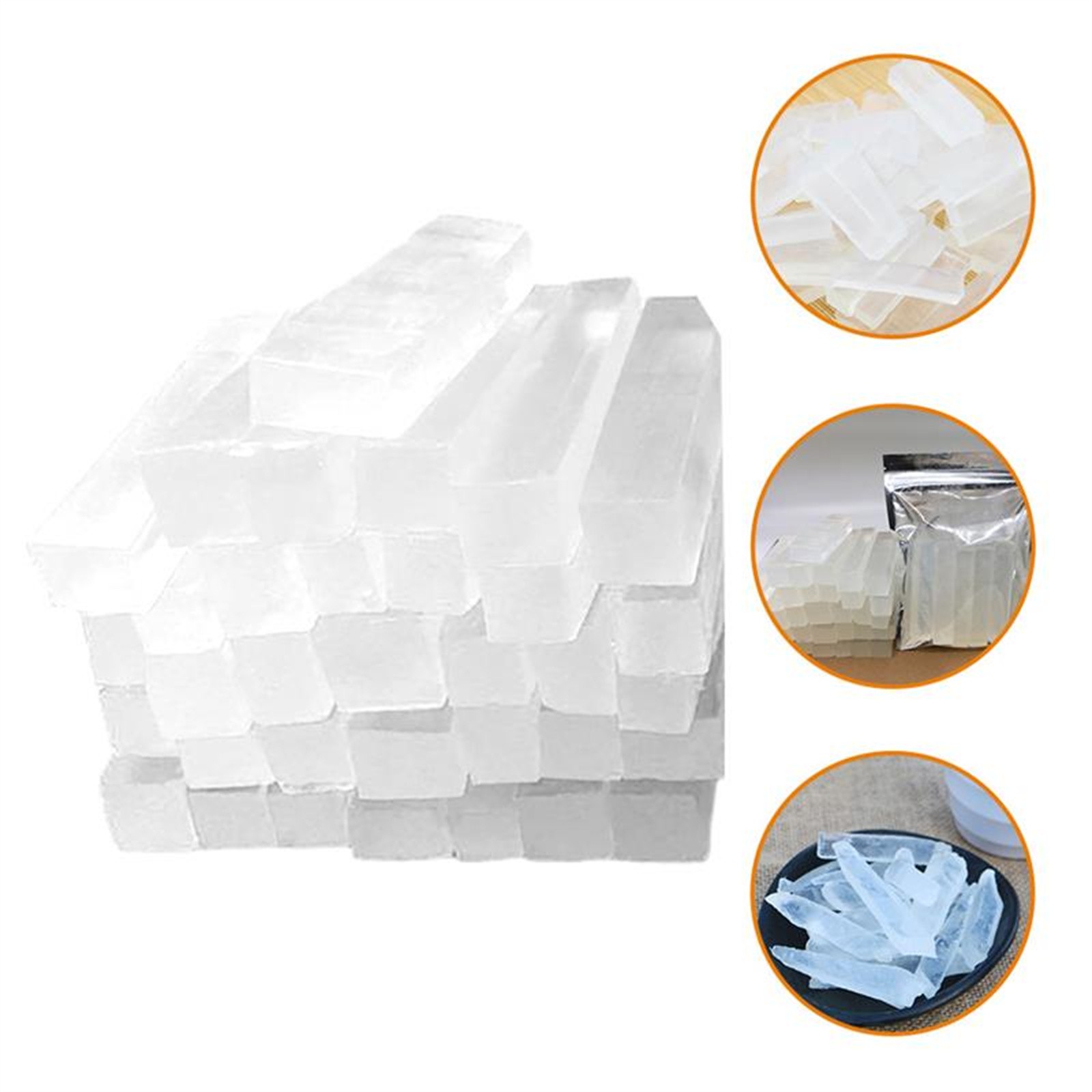 Soap Making Kit For Beginners - 250G Kantong Glycerin Bening untuk Sabun