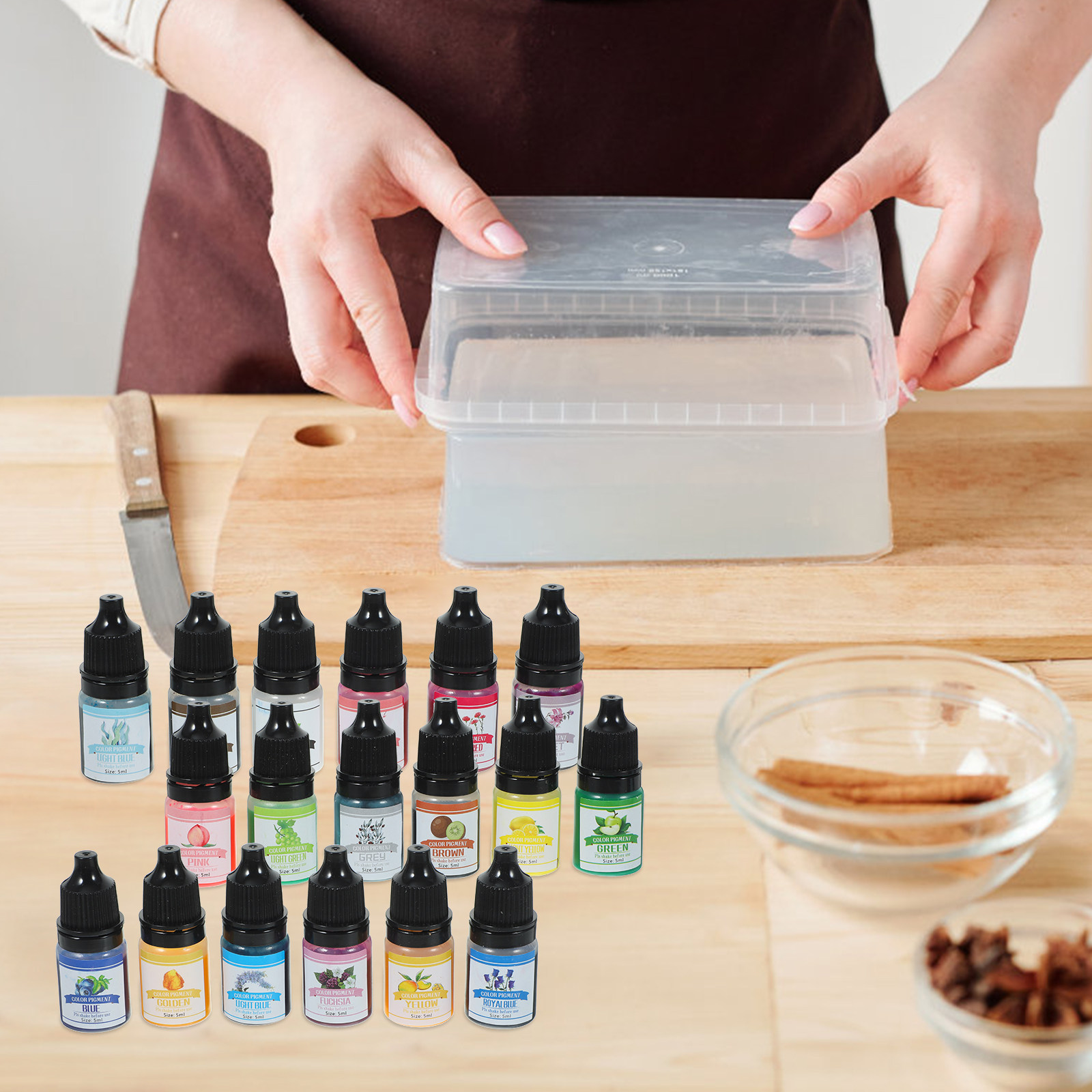 Soap Making Ins - 1 Kotak Pigmen Resin Epoksi untuk