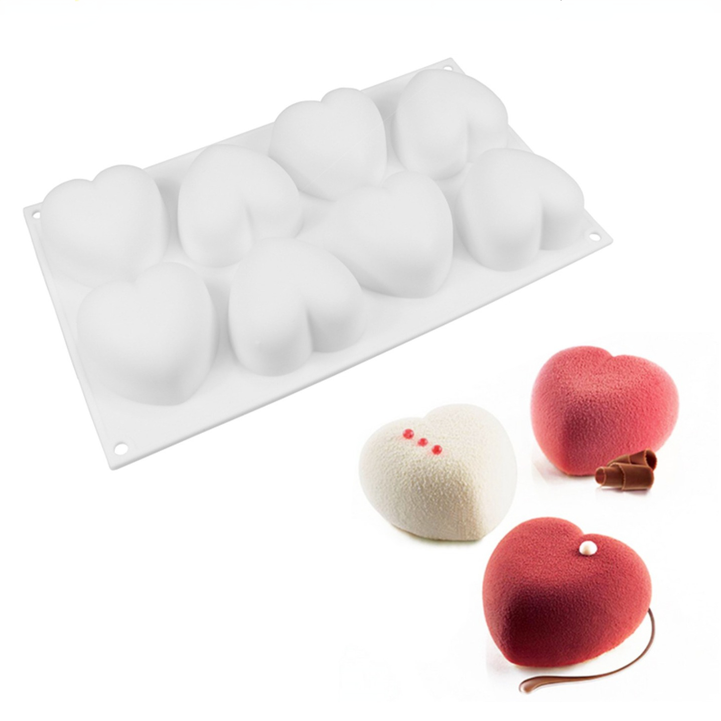 Love Heart cetakan sabun silik - Soap Making Instructions ulasan dan harga