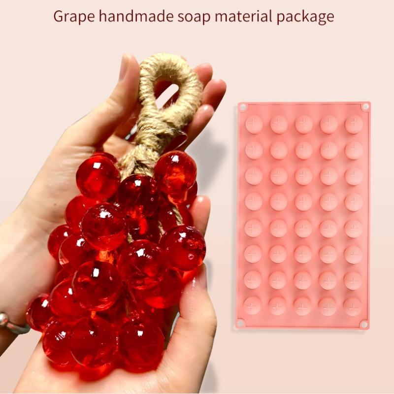 Cetakan Bola Anggur Silikon Mu - Soap Making Kit For Beginners ulasan dan harga