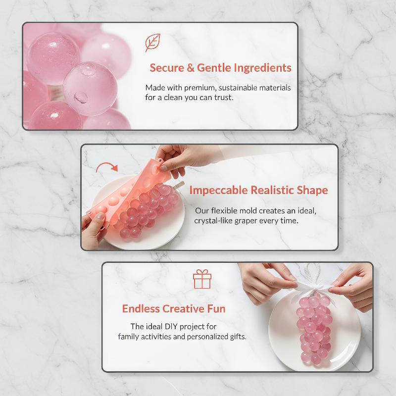 Cetakan Bola Anggur Silikon Mu - Soap Making Kit For Beginners ulasan dan harga